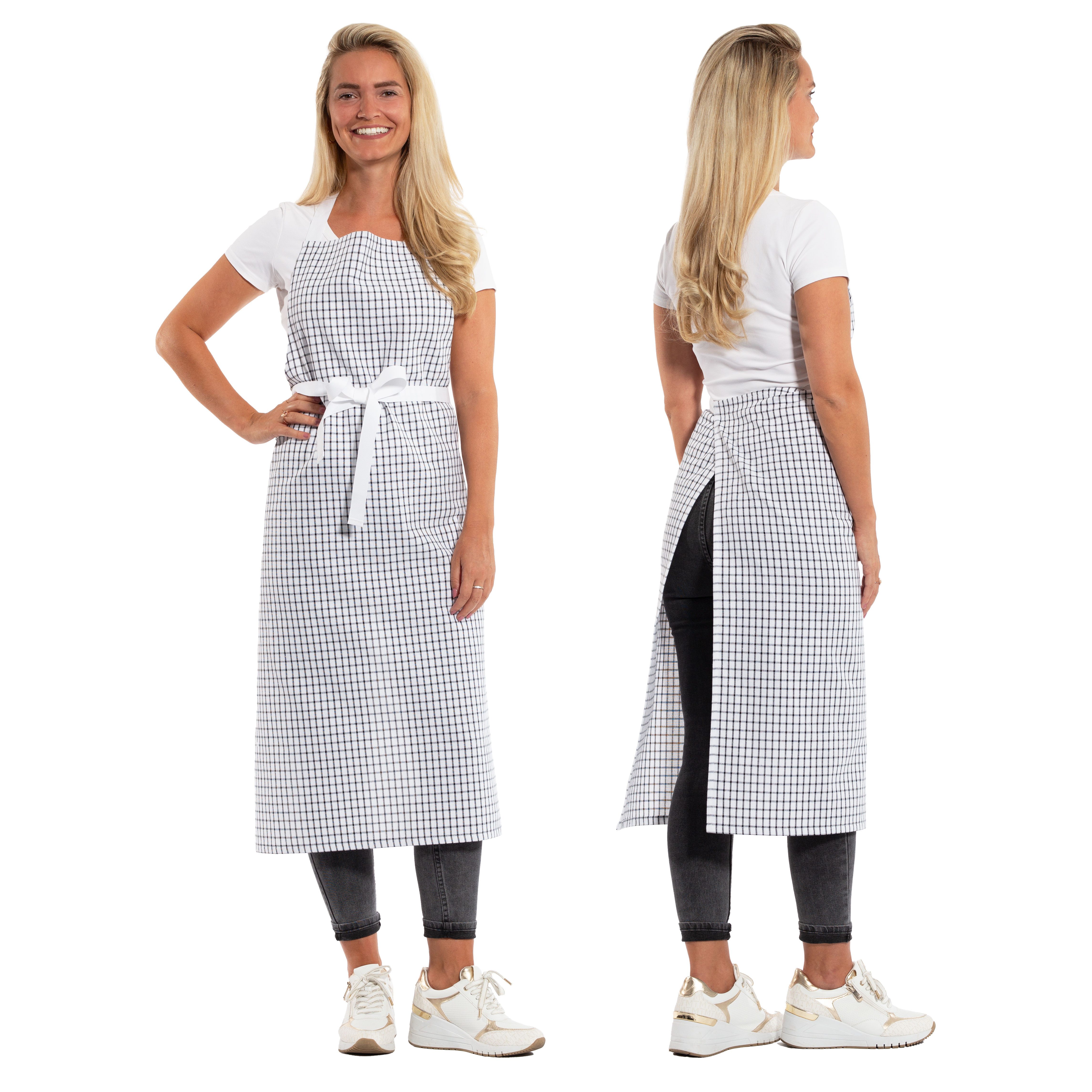 ZOLLNER Kochschürze, 84 x 100 cm, 100% Baumwolle günstig online kaufen