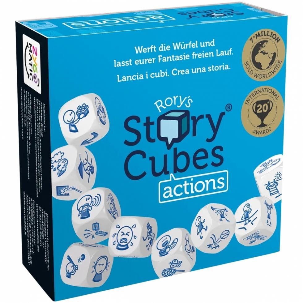 Zygomatic Spiel, Rorys Story Cubes - Actions