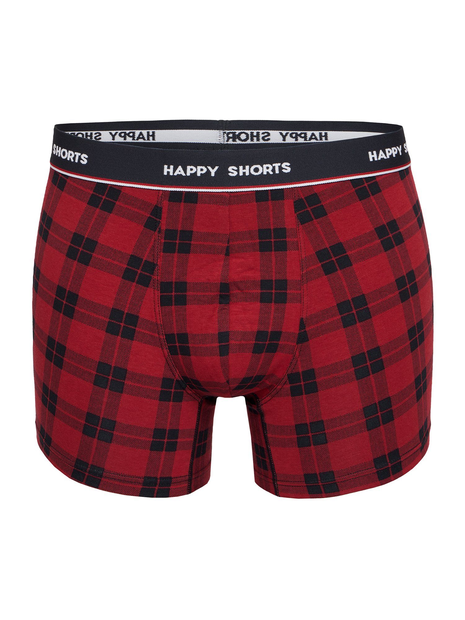 Retro Retro-shorts Pants HAPPY SHORTS (2-St) Trunks Check unterhose Retro-Boxer