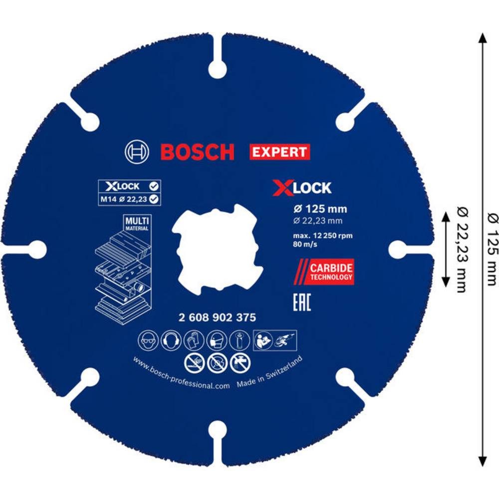 BOSCH Trennscheibe 2608902375 2608902375 Trennscheibe 1 St.