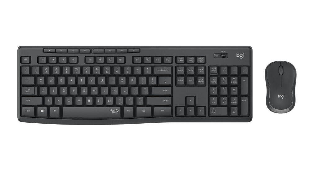 Logitech Silent Wireless Combo 920-009794 Tastatur- und Maus-Set