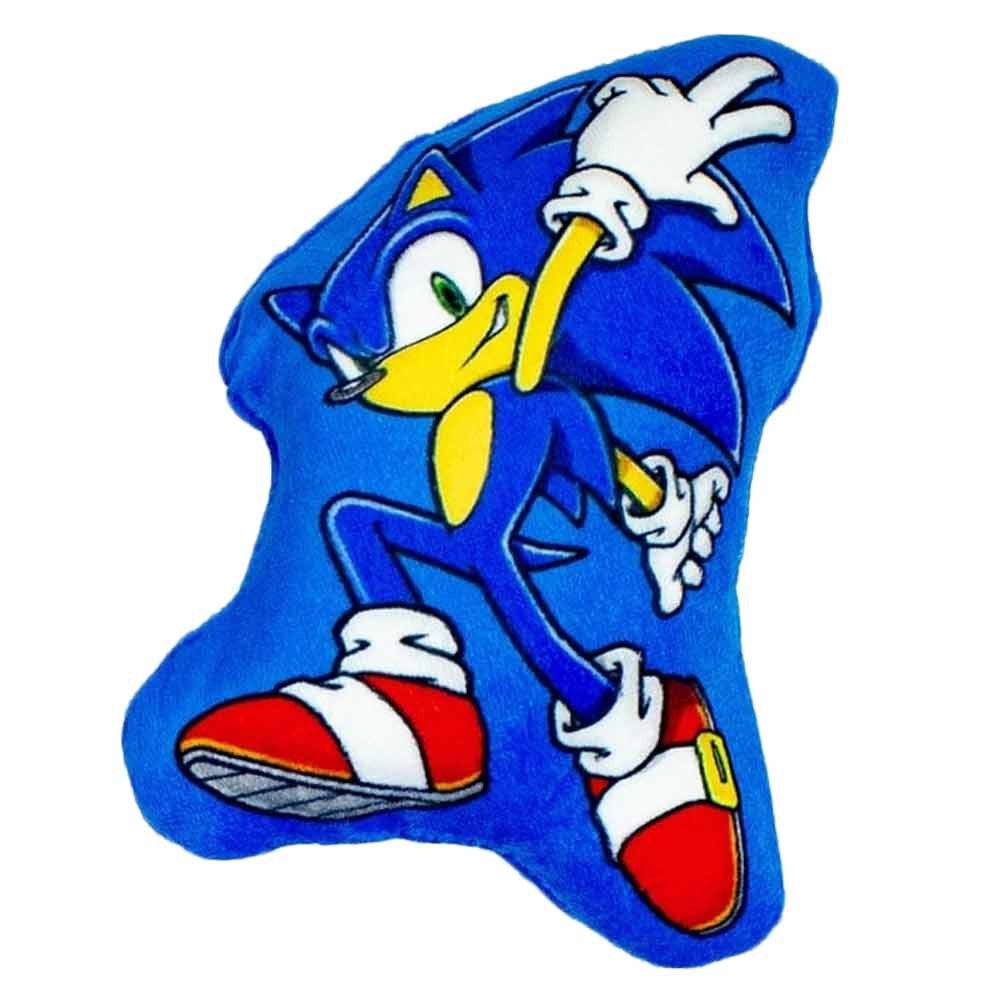 Mister License Company Kuscheltier 4 Stück Sonic the Hedgehog Plüsch Kissen - ca. 15 cm (4-St)