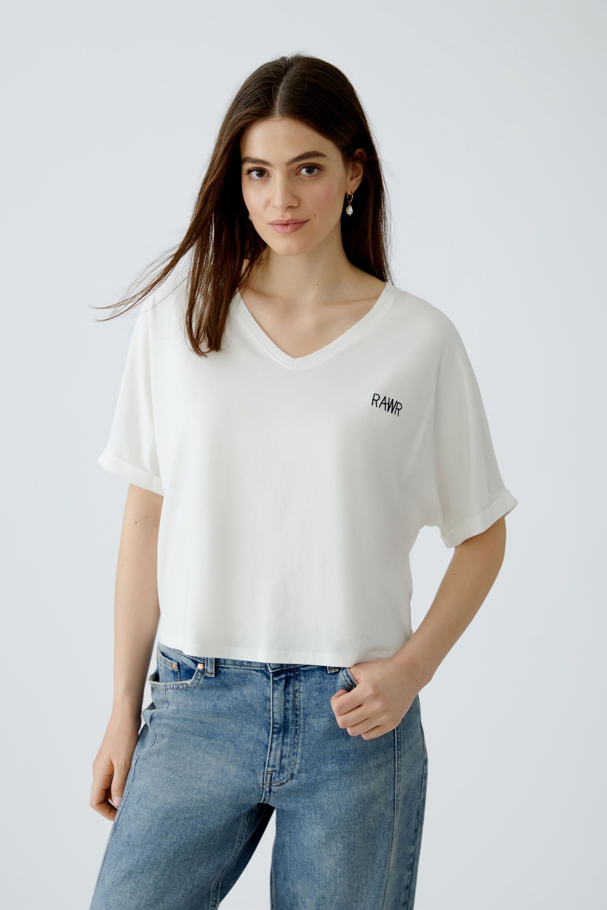 Oui T-Shirt T-Shirt günstig online kaufen