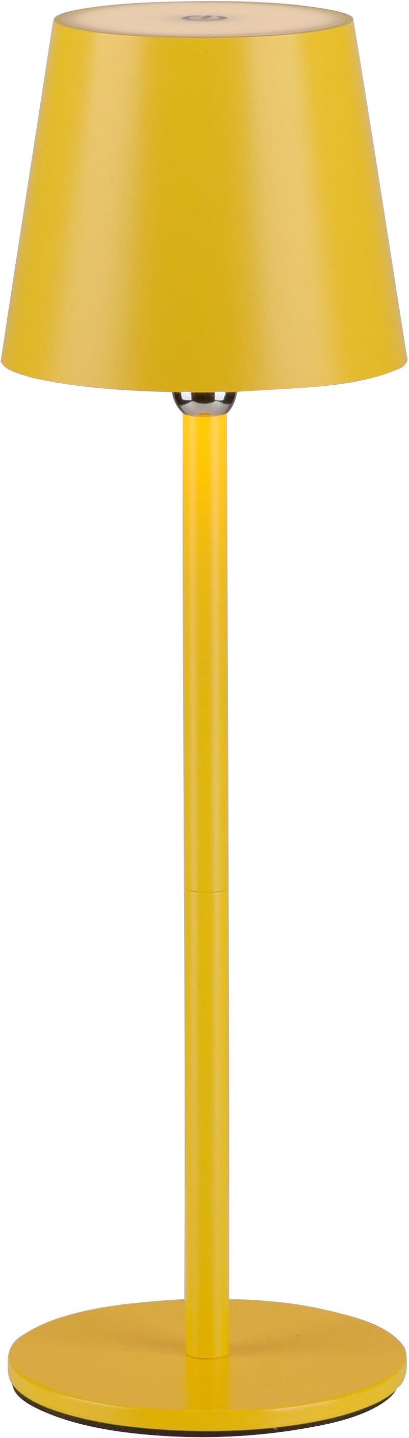 JUST LIGHT Tischleuchte BOTERIA, Dimmfunktion, LED fest integriert, Warmweiß, LED, dimmbar über Touchdimmer, Memory, nach Trennung vom Netz, IP54