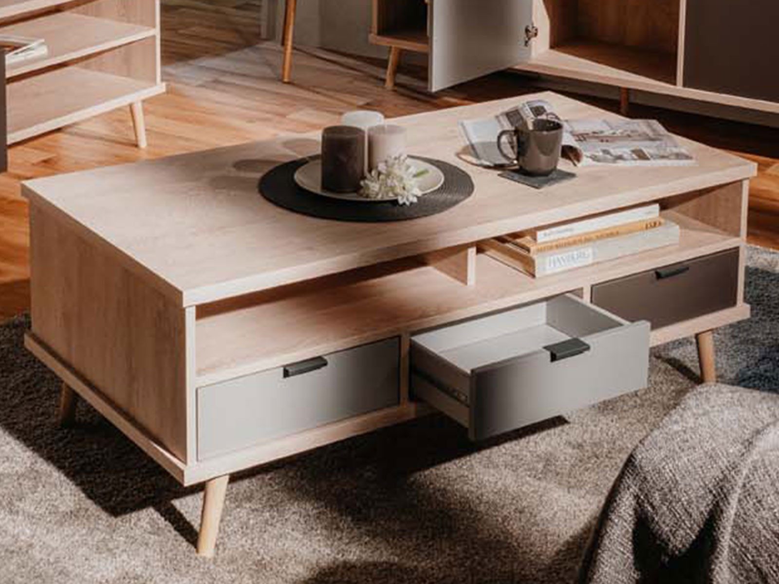 Finori Couchtisch 120 x 46 x 60 cm (B/H/T)