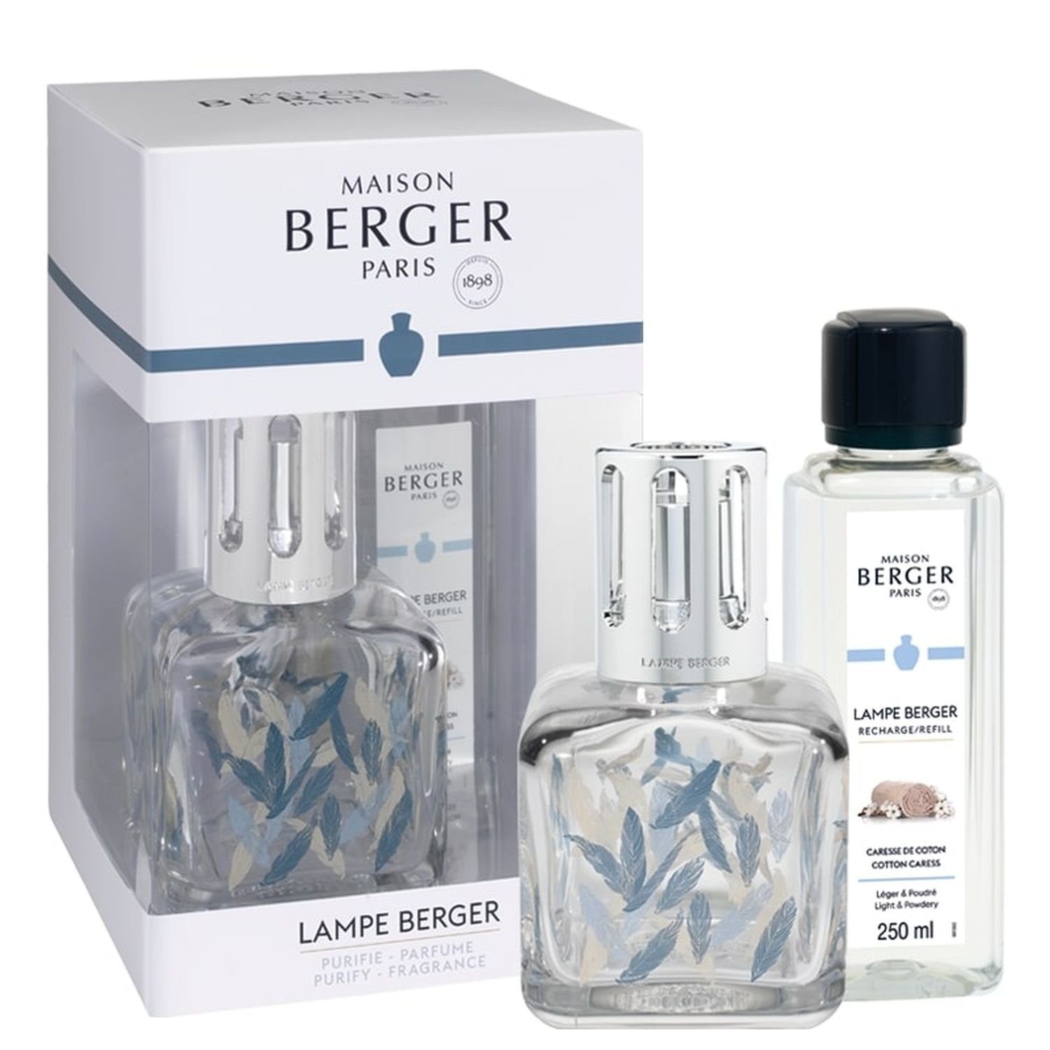 MAISON BERGER PARIS Duftlampe Geschenkset Ice Cube Feder günstig online kaufen