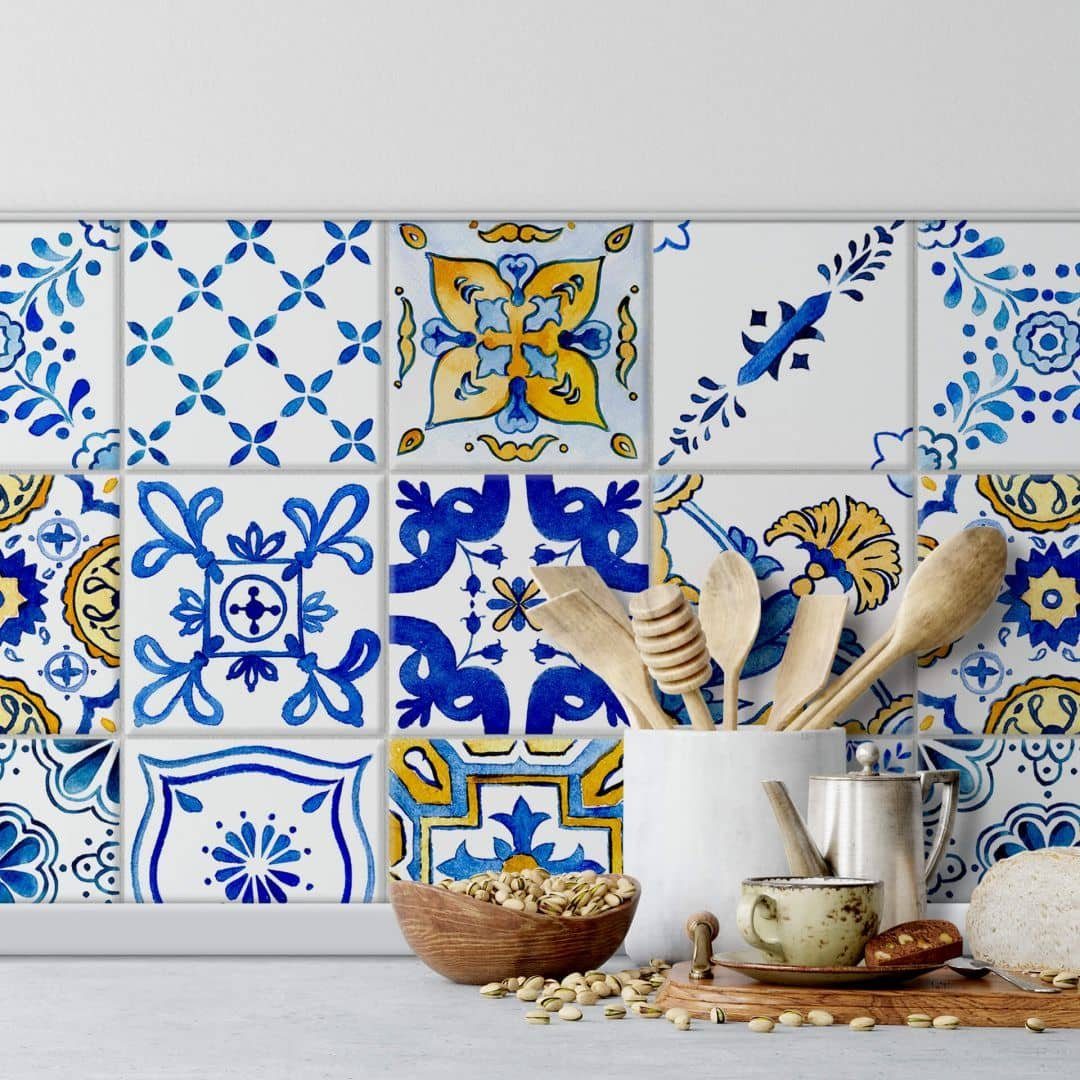 K&L Wall Art Fliesenaufkleber selbstklebend Wandschutz günstig online kaufen