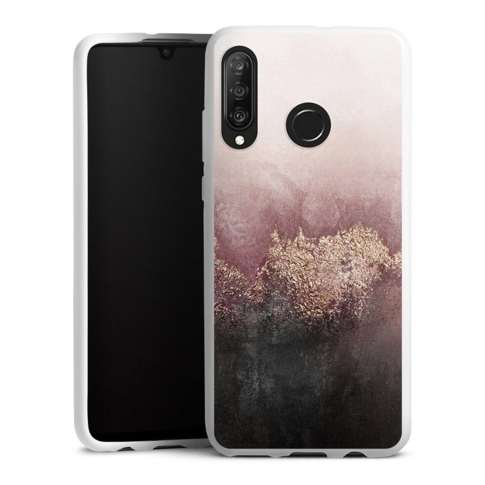 DeinDesign Handyhülle »Pink Sky Dust Glitter Look« Huawei P30 Lite ...