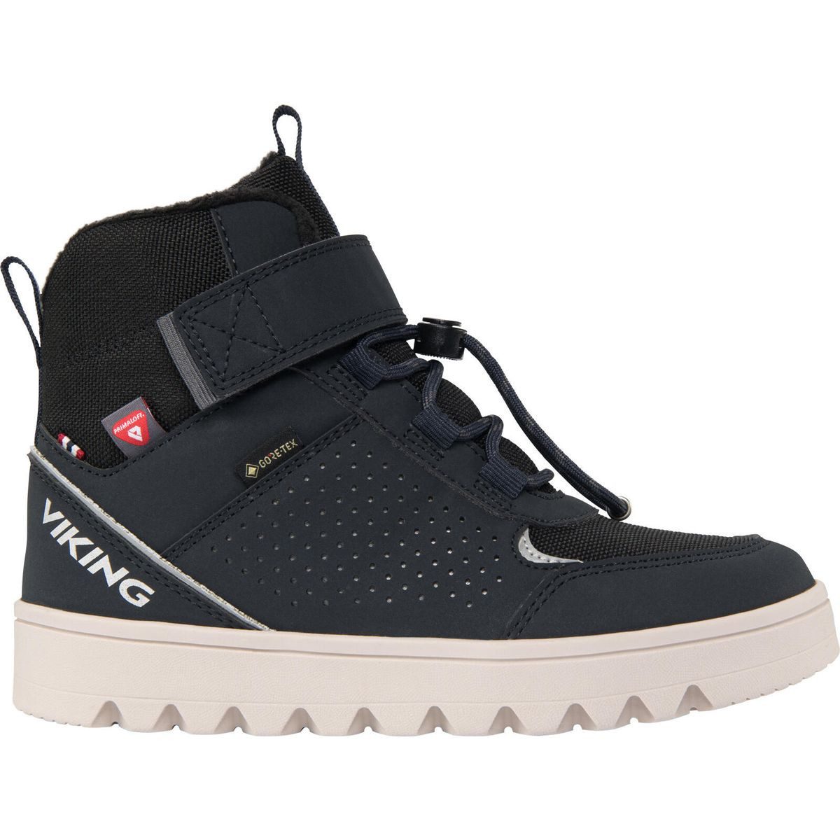 Viking Fleek Warm GTX 1V SL Winterstiefel Hochwertiger Kinder-Winterstiefel mit GORE-TEX, Primaloft-Isolierung