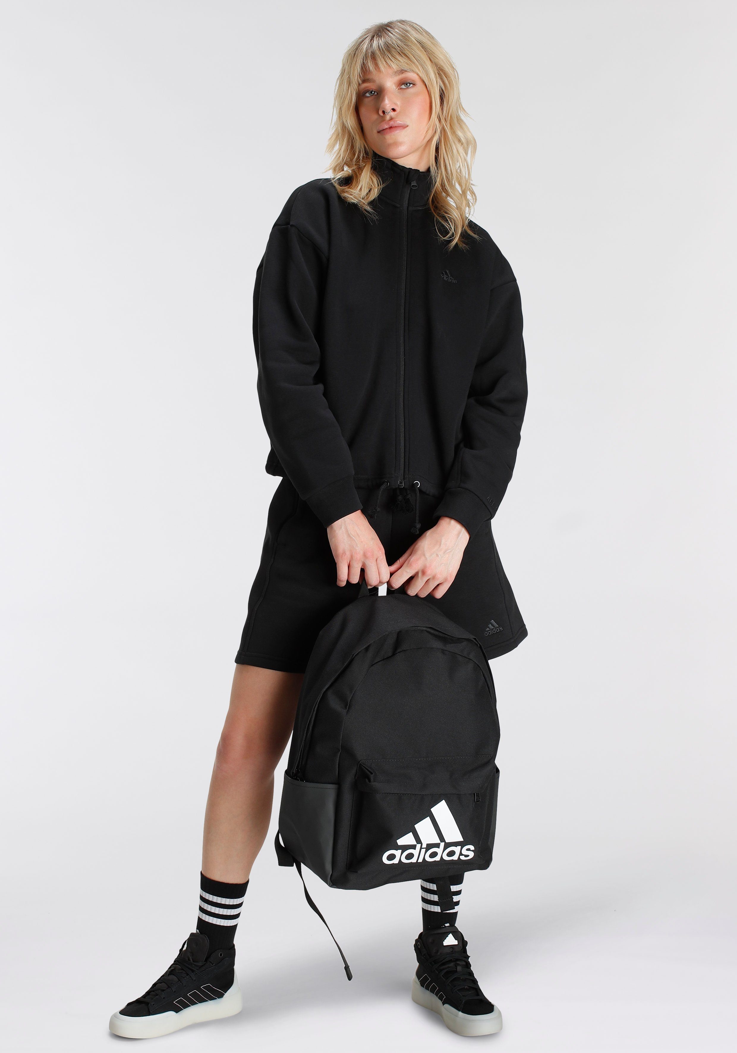 ALL Black adidas SZN Outdoorjacke TRAININGSJACKE Sportswear