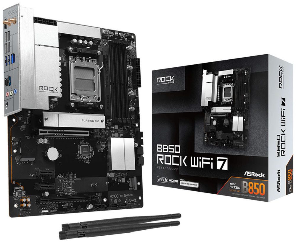 Asrock B850 Rock WiFi 7 Mainboard
