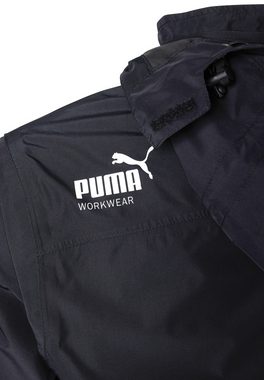 PUMA Workwear Regenjacke ESSENTIALS robuste Allwetterjacke für den Outdoor-Einsatz