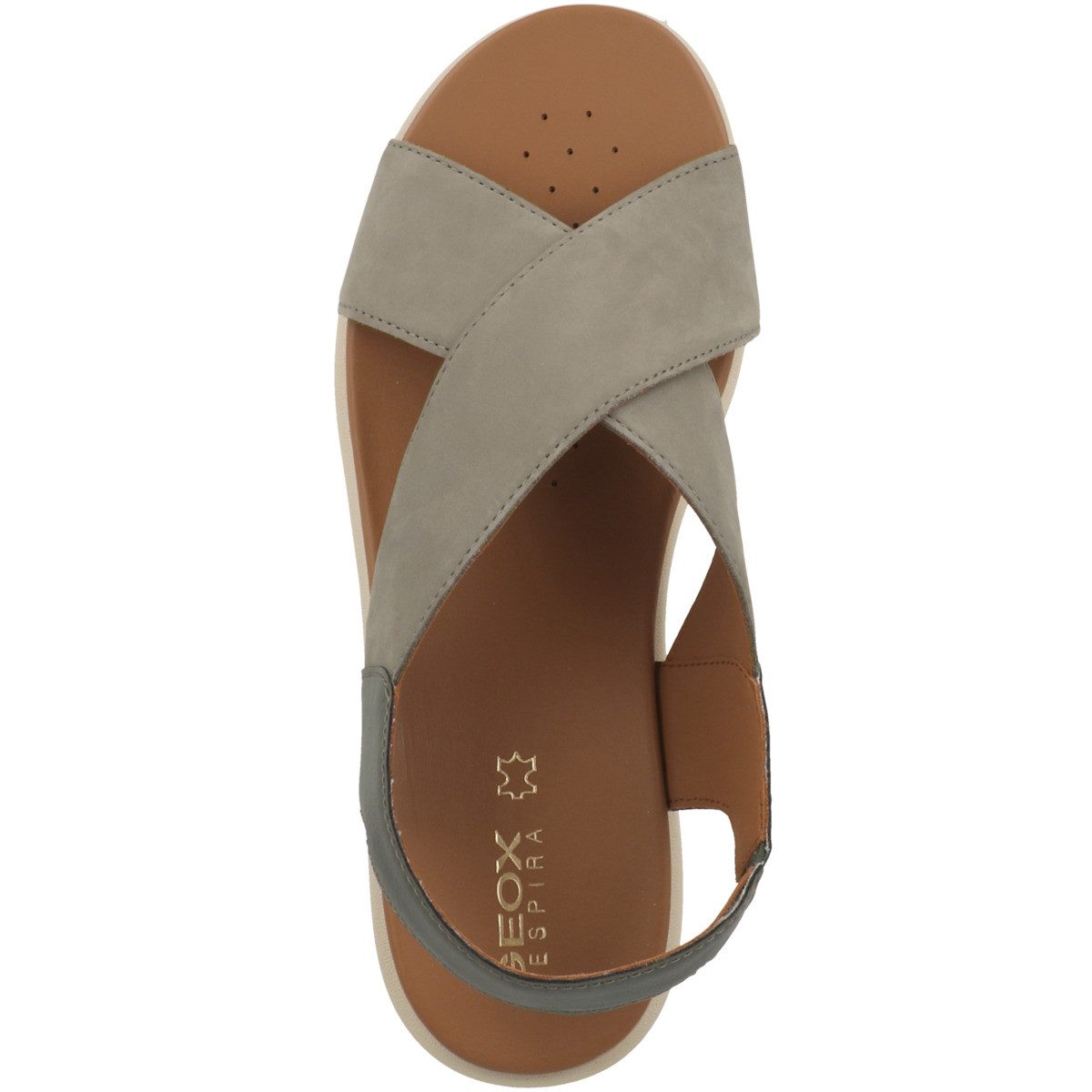 Geox D Xand 2.2S B Damen Keilsandalette Pumps, Wedges, Sandalette, Keilabsatz, Sandale