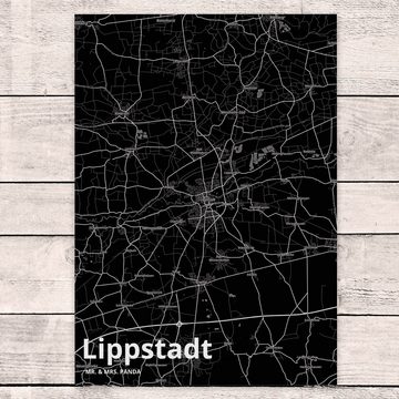 Mr. & Mrs. Panda Postkarte Lippstadt - Geschenk, Geschenkkarte, Dorf, Ansichtskarte, Ort, Stadt