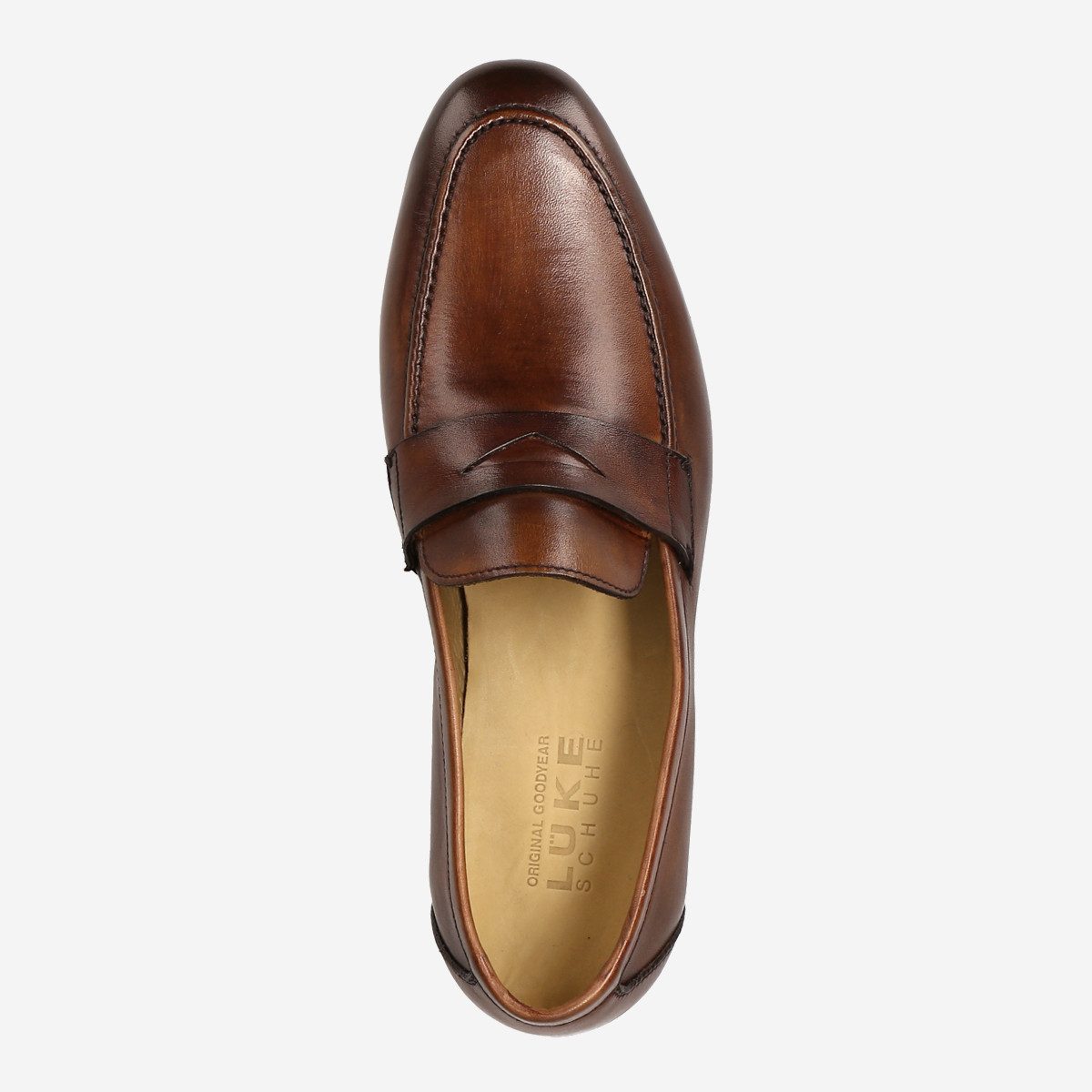 Lüke Schuhe Lüke Schuhe 16011 MARRONE, Slipper, Braun, Herren Slipper