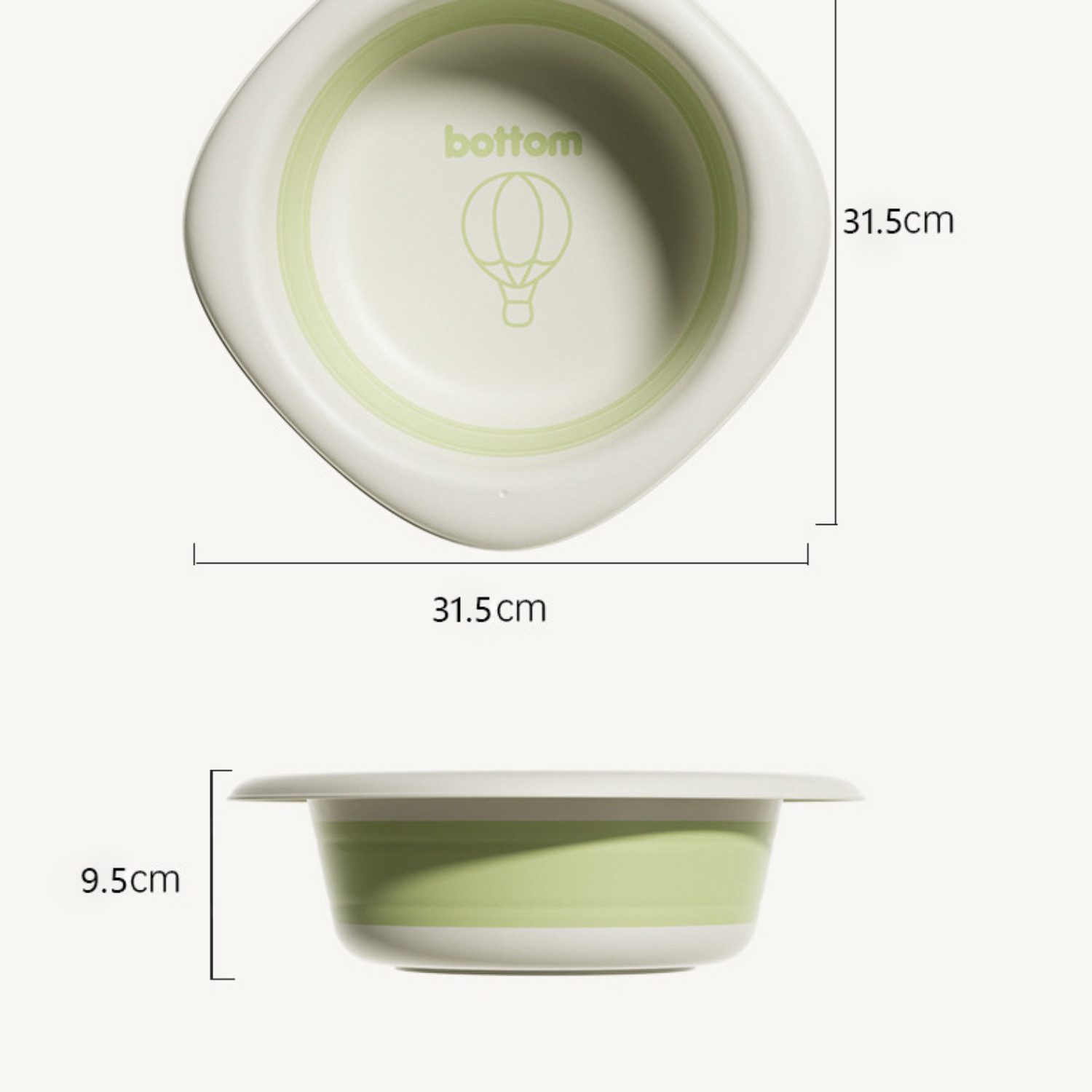 BYSURE Waschbecken (3-St), 3er-Pack faltbares Waschbecken, günstig online kaufen