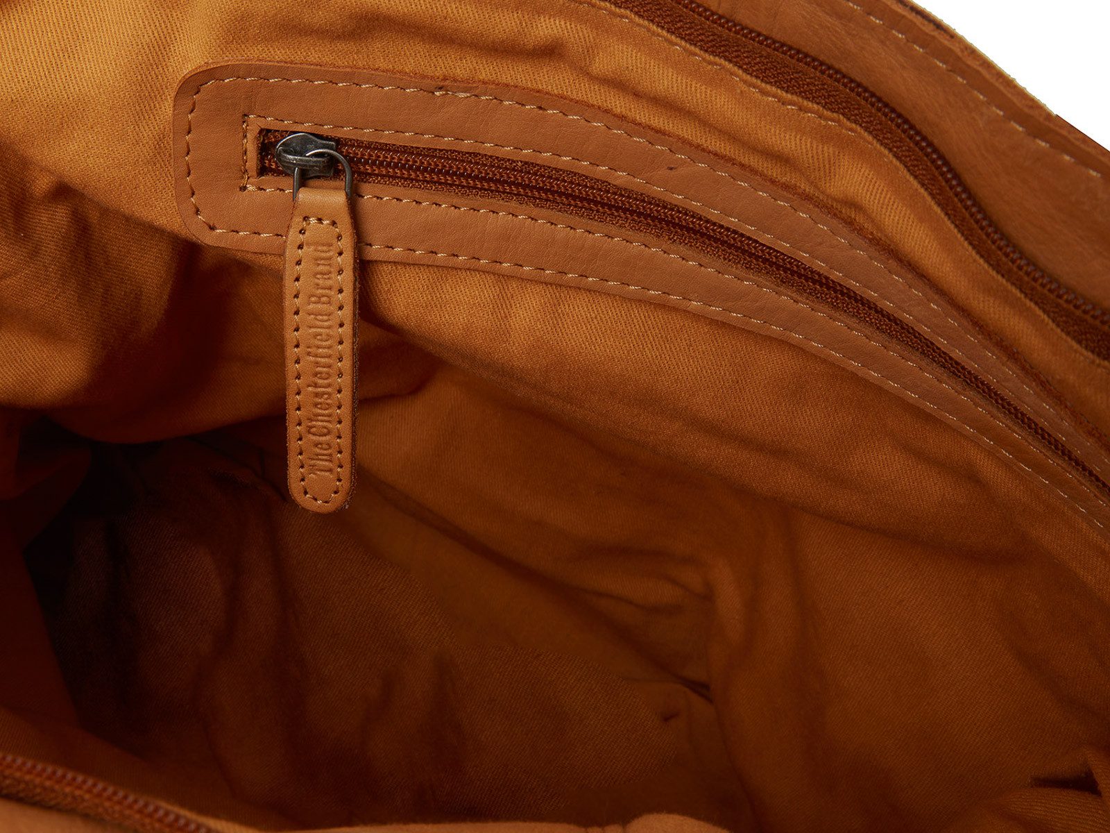 The Chesterfield Brand Shopper C38.0198 Ontario Shopper (1-tlg), Washed Waxed Leder