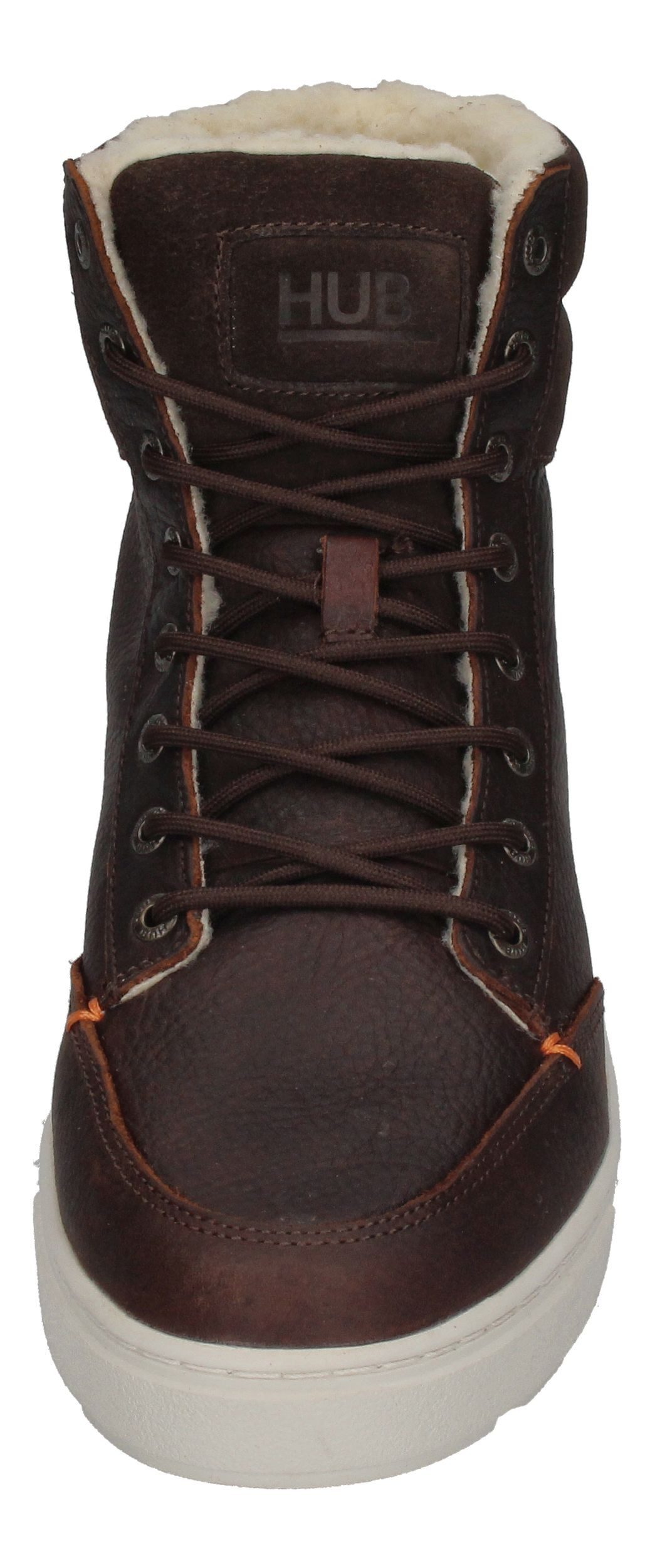 HUB Dublin 2.0 L30 Sneaker Dark Brown Off White