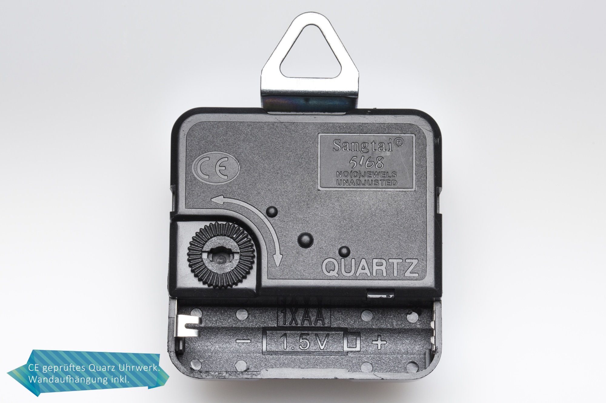 GRAVURZEILE Wanduhr GRAVURZEILE Wanduhr aus Holz Splash Love - Geräuscharm günstig online kaufen