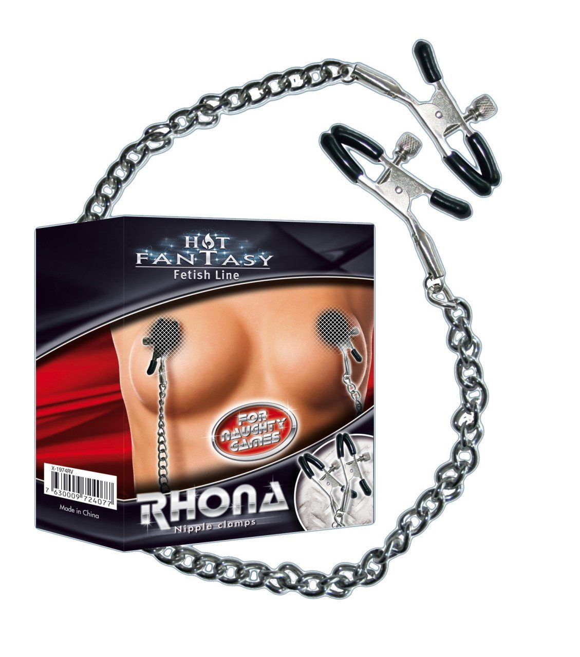 Hot Rhona Nipple Fantasy HOT FANTASY clamps - Nippelklemme