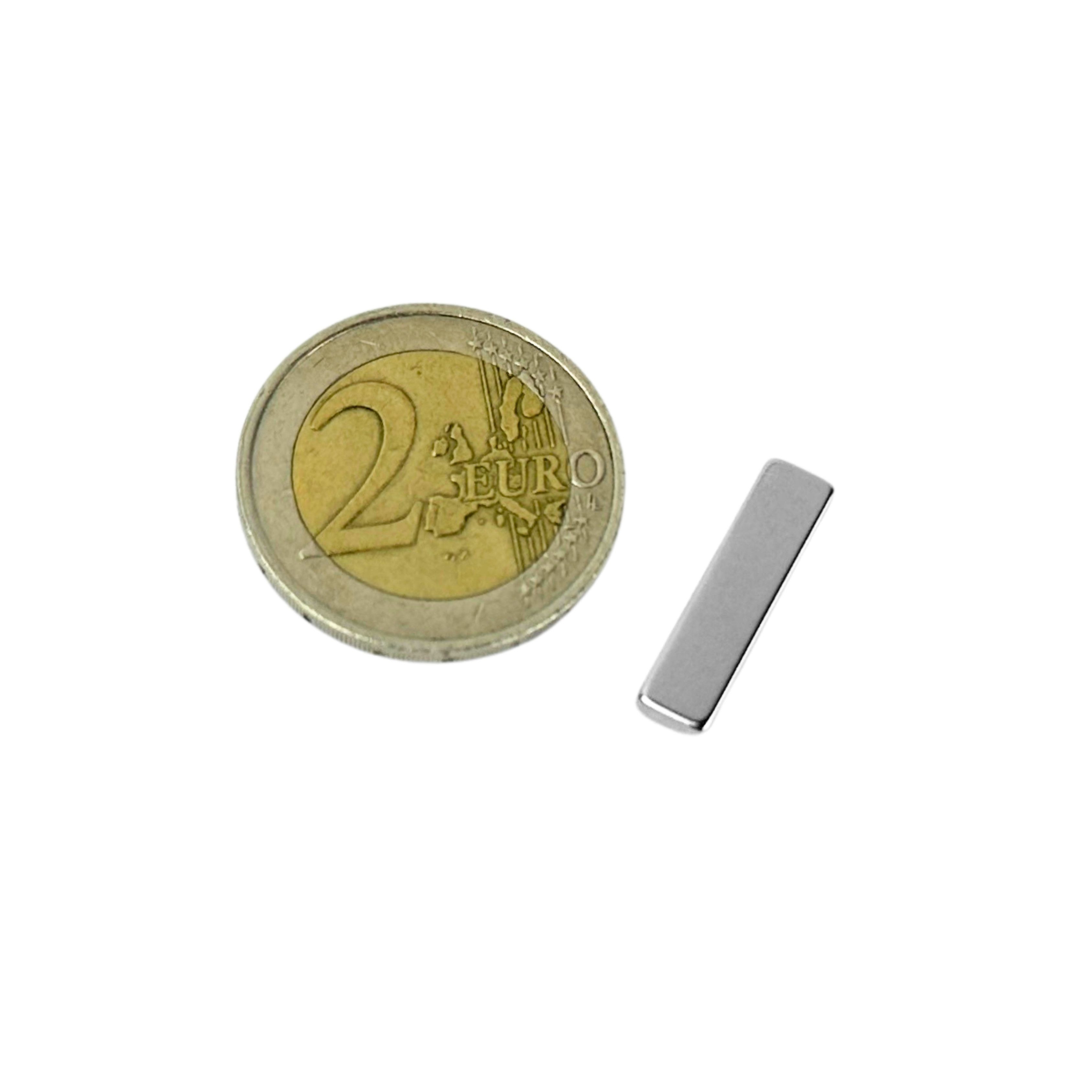 MaajeeKuto Magnet Neodym Magnet 20x5x2 mm Supermagnete Starke Magnet (1-St)