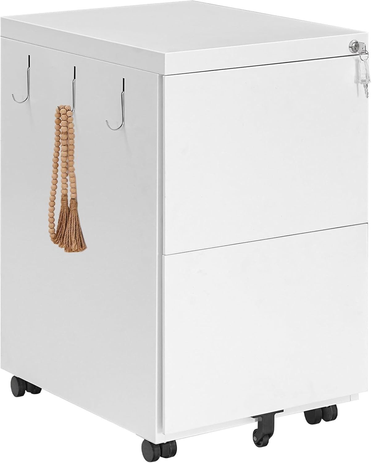 Hoobro Rollcontainer Aktenschrank, mit 2 Schubladen günstig online kaufen