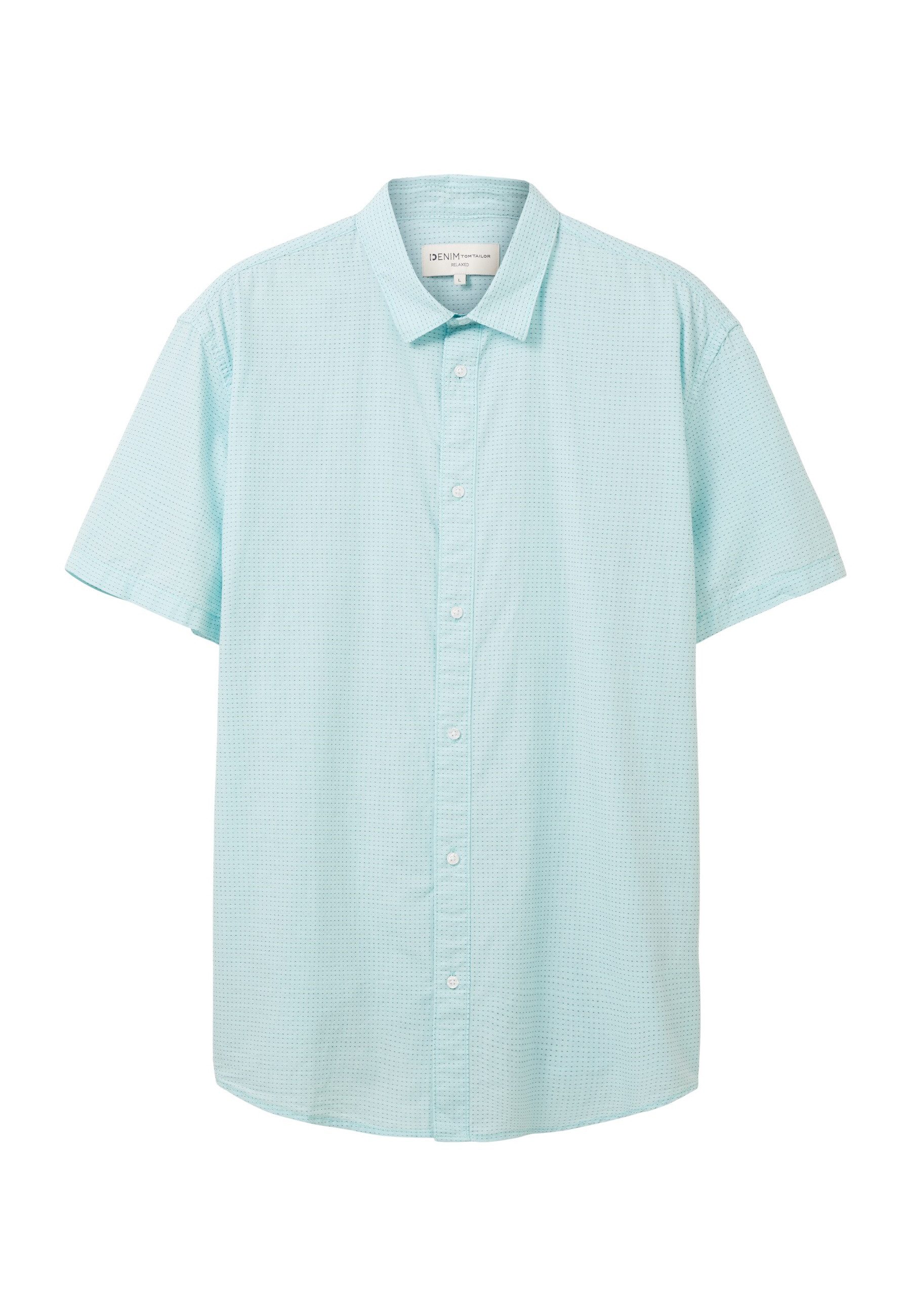 TOM TAILOR Kurzarmhemd Hemd Kurzarmhemd structured (1-tlg)