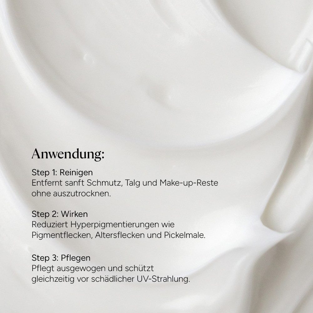 JUNGLÜCK Hautpflege-Set Set Pigmentflecken & Pickelmale aufhellen mit SPF 50, 1-tlg., Sorgt für ein gepflegtes, gleichmäßiges Hautbild
