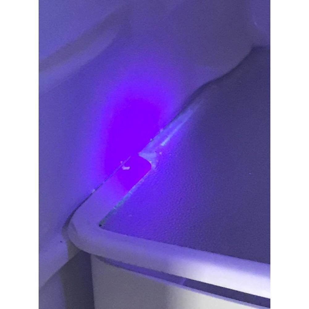 Berger & Schröter Taschenlampe UV LED Taschenlampe Lichthärtungsgerät 40382, mit Handschlaufe