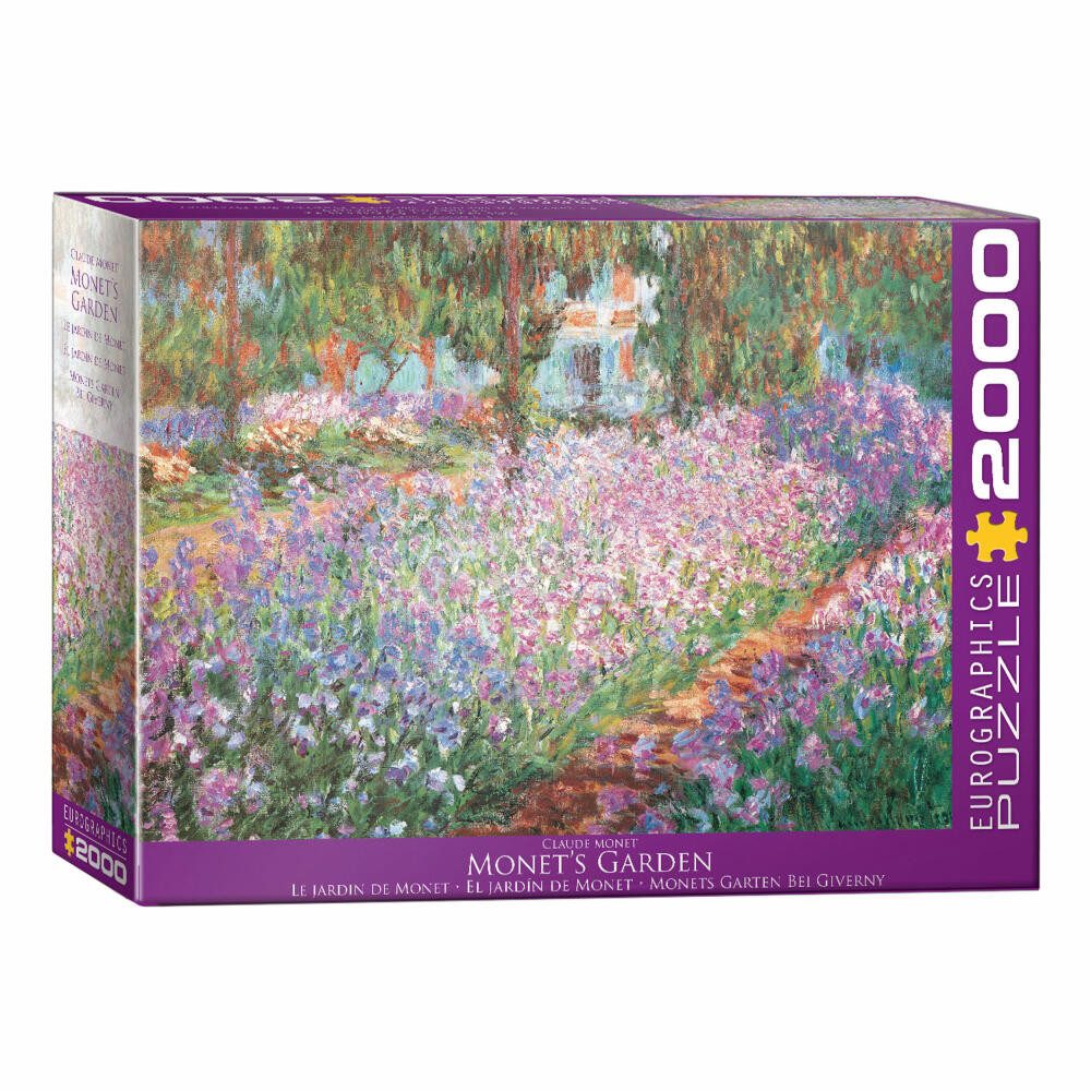 EUROGRAPHICS Пазлы Monets Garten, 2000 Пазлыteile