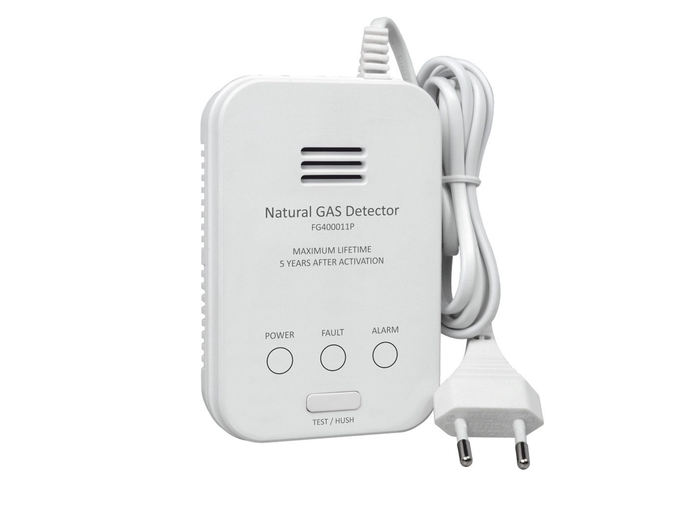 Elro Gasmelder (Gas Warn-Melder, Gaswarngerät, Gasdetektor, Gassensor Erdgas (Methan)