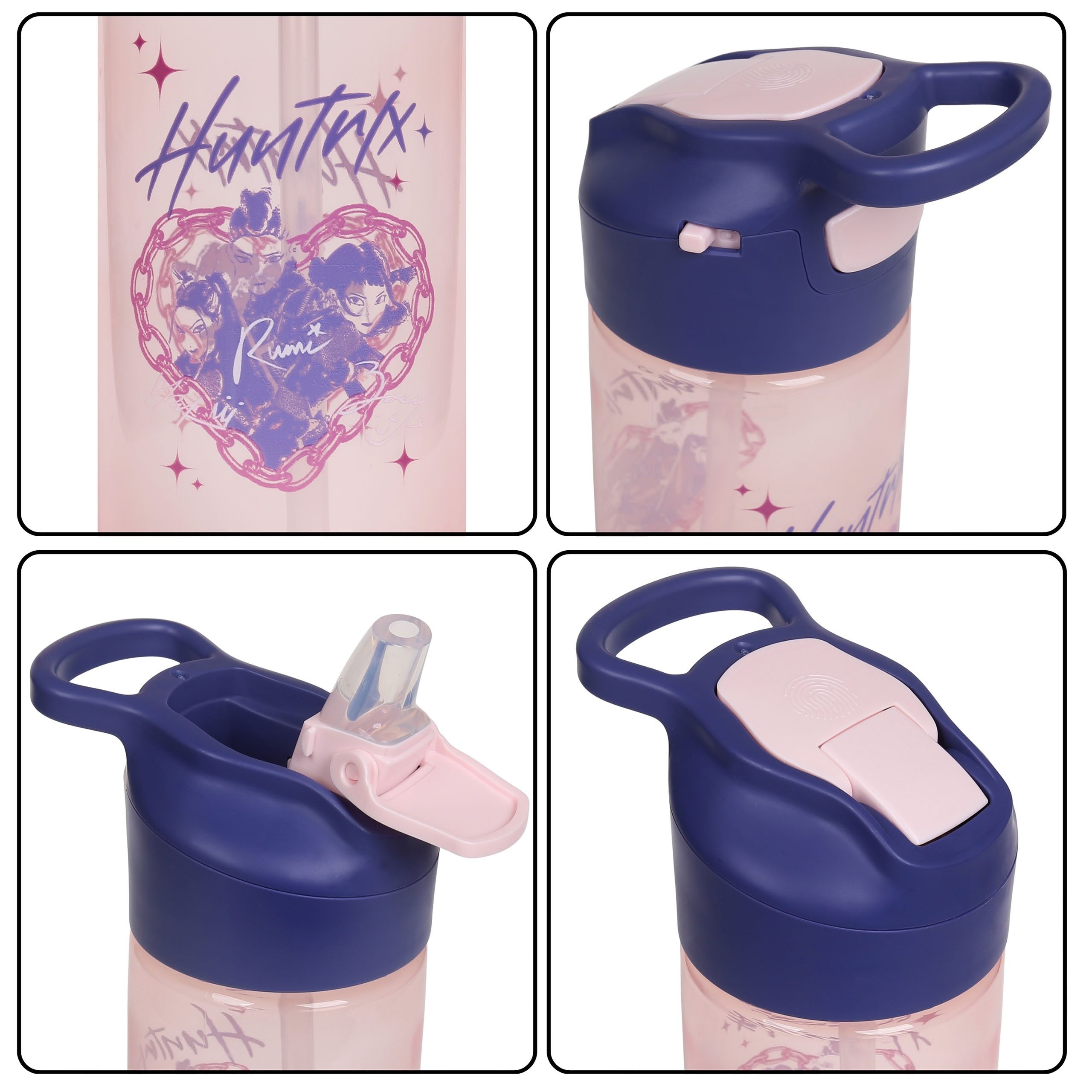 Sarcia.eu Trinkflasche K-Pop Demon Hunters Huntrix Wasserflasche 450 ml
