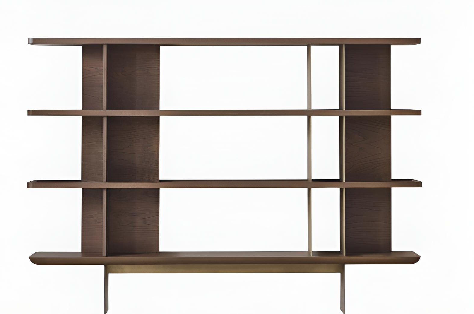 Xlmoebel Wandregal Modernes Holzregal für Bücher und Dekoration, Made in Europa