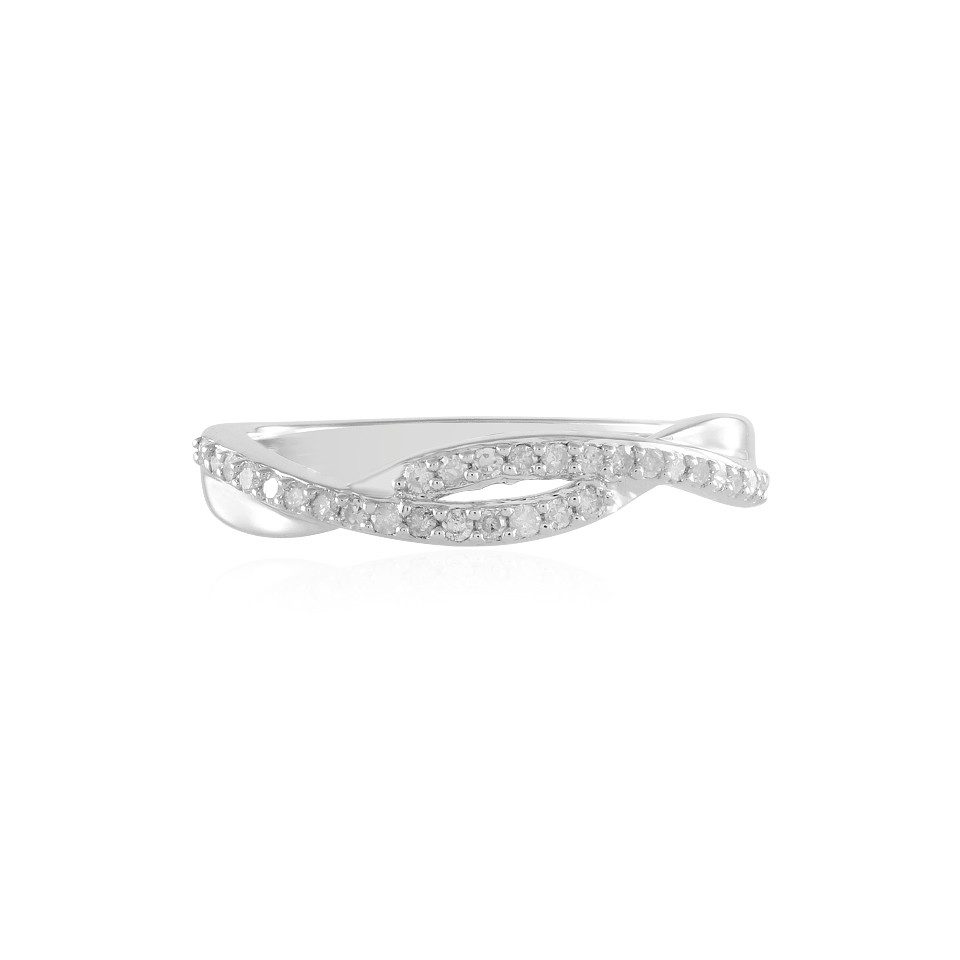Cavill Diamantring Anspruchsvoller Diamantring aus Sterlingsilber (1-tlg)