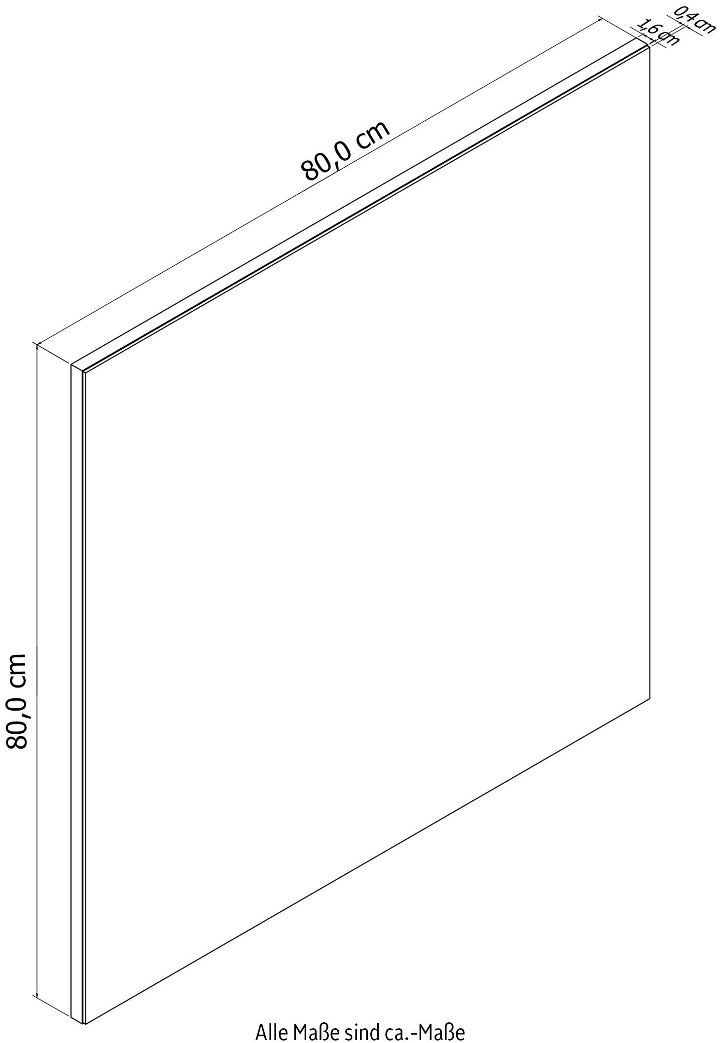 INOSIGN Spiegel LIRO (1-St), Individuell planbar