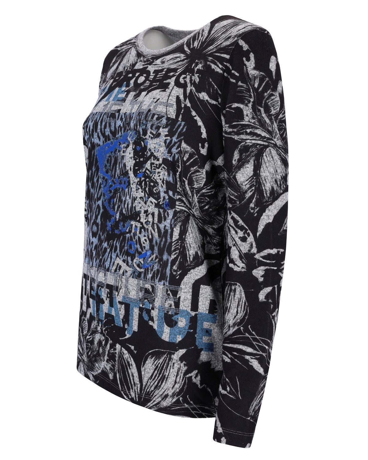 Hajo Blusenshirt Strickshirt Soft-Touch