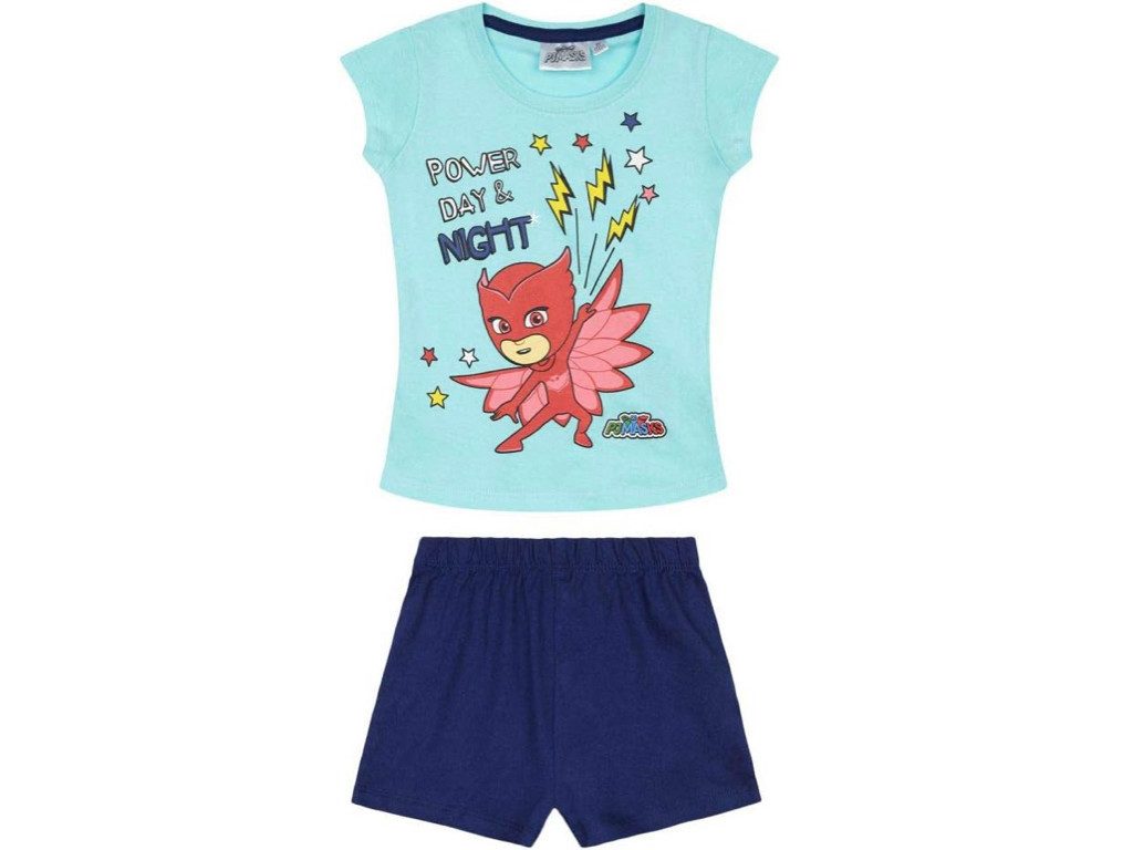 PJ Masks Shorty kurzer Mädchen Schlafanzug Pyjama