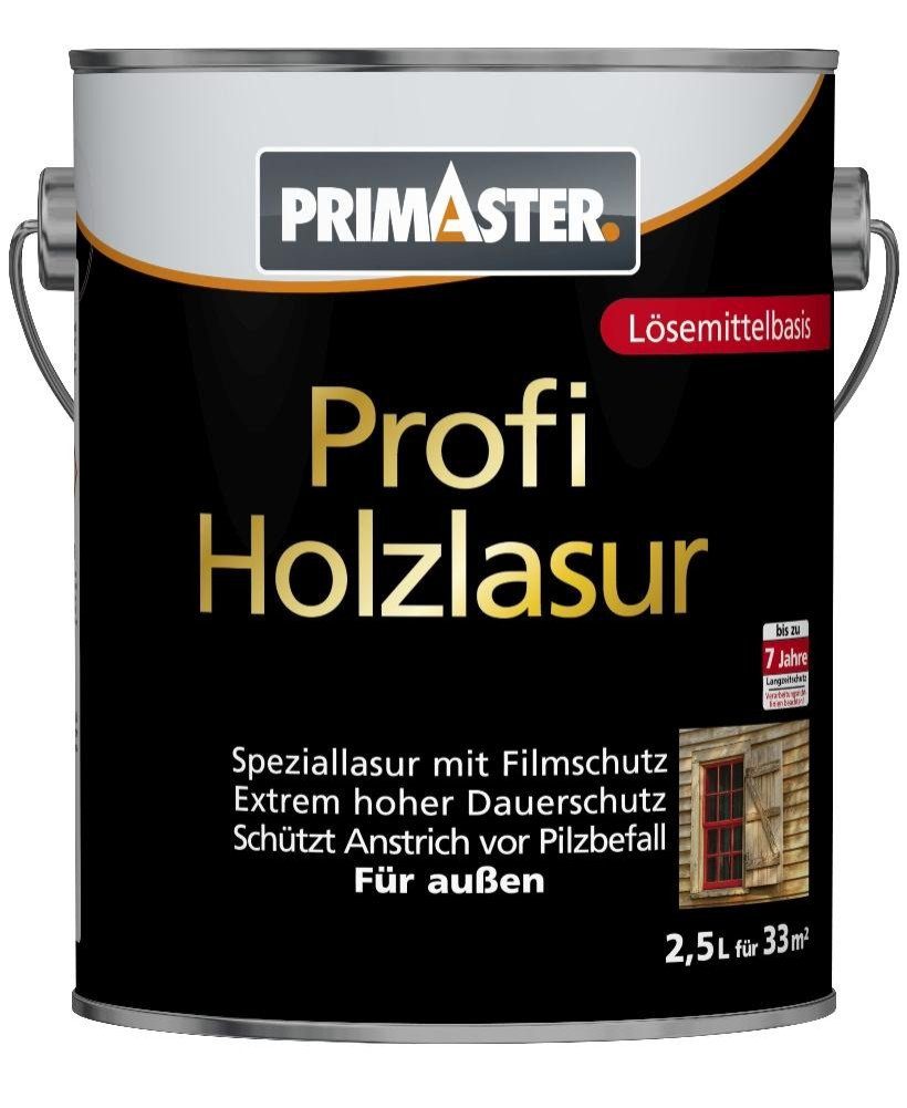 Primaster Lasur Primaster Profi Holzlasur teak 2,5 L