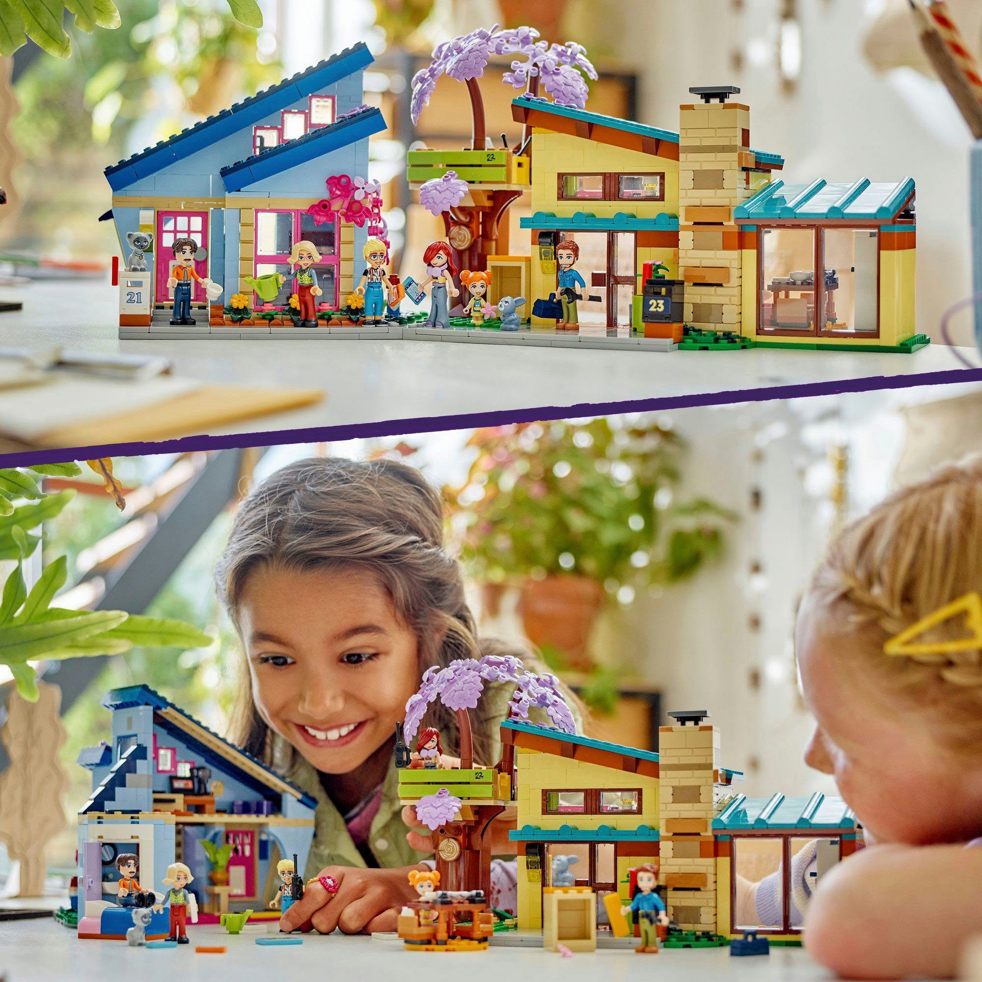 LEGO® Ollys und Paisleys Familien Haus (42620), LEGO Friends Konstruktionss günstig online kaufen
