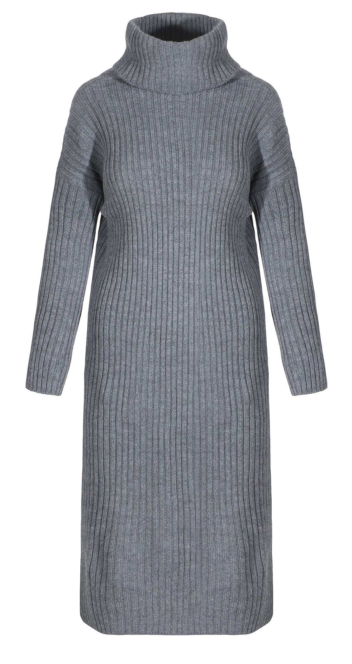 OriginalYou Strickkleid Damen Kleid aus Strick mit Rollkragen Grobstrick, g günstig online kaufen