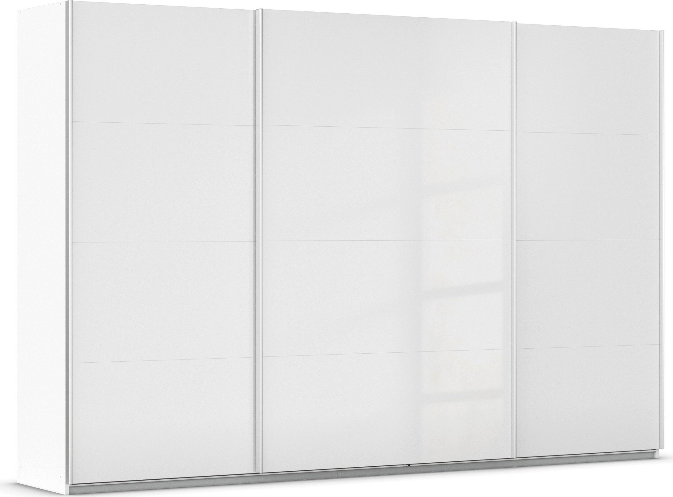 OTTO home Schwebetürenschrank Kleiderschrank Schrank Garderobe AGORDO mit Dekor- oder Hochglanzfront (Breiten 203/271/315/360 cm in drei Griff-Farben - NEU: Farbe SCHWARZ) durchdachte Innenausstattung, in 4 Breiten und 2 Höhen MADE IN GERMANY