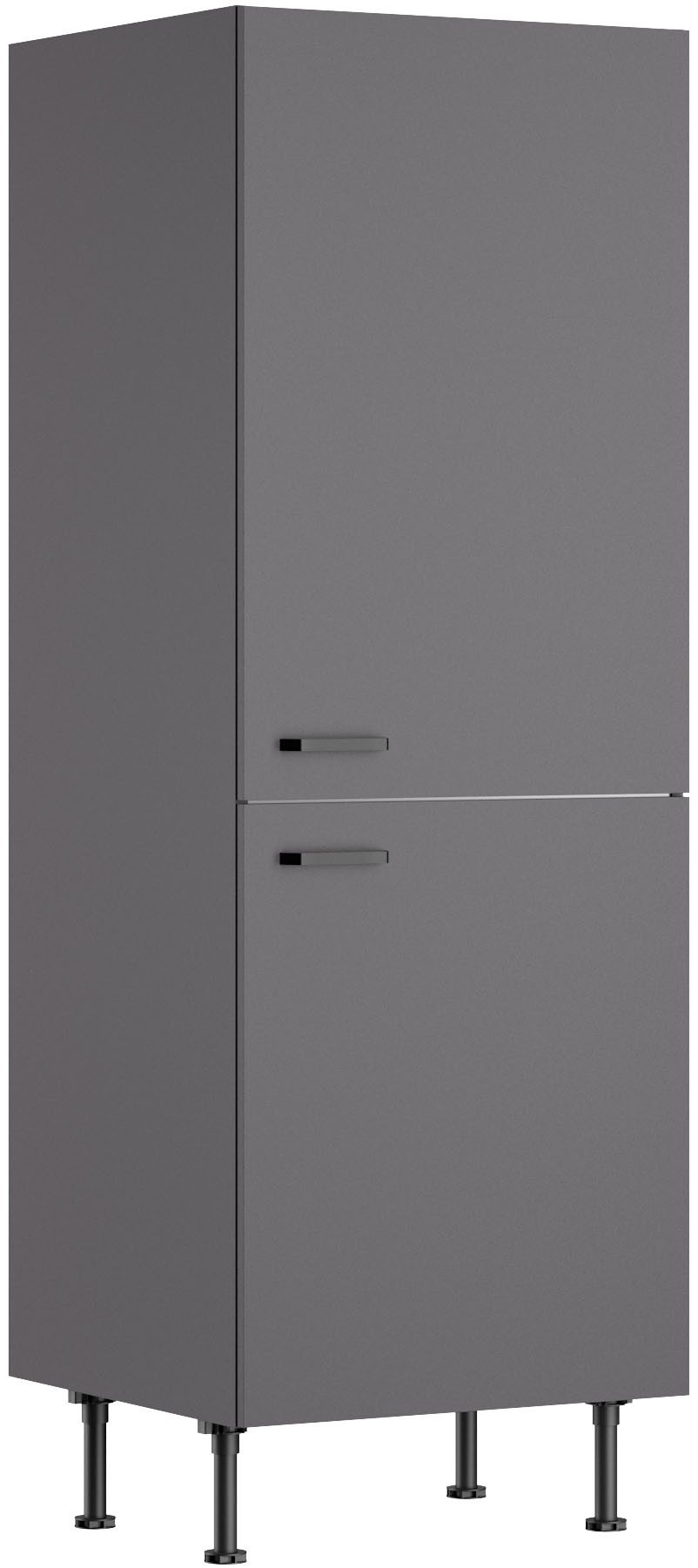 KOCHSTATION Midischrank KS-Paula 60 cm breit, 176 cm hoch, mit 2 Türen, 3 Einlegeböden