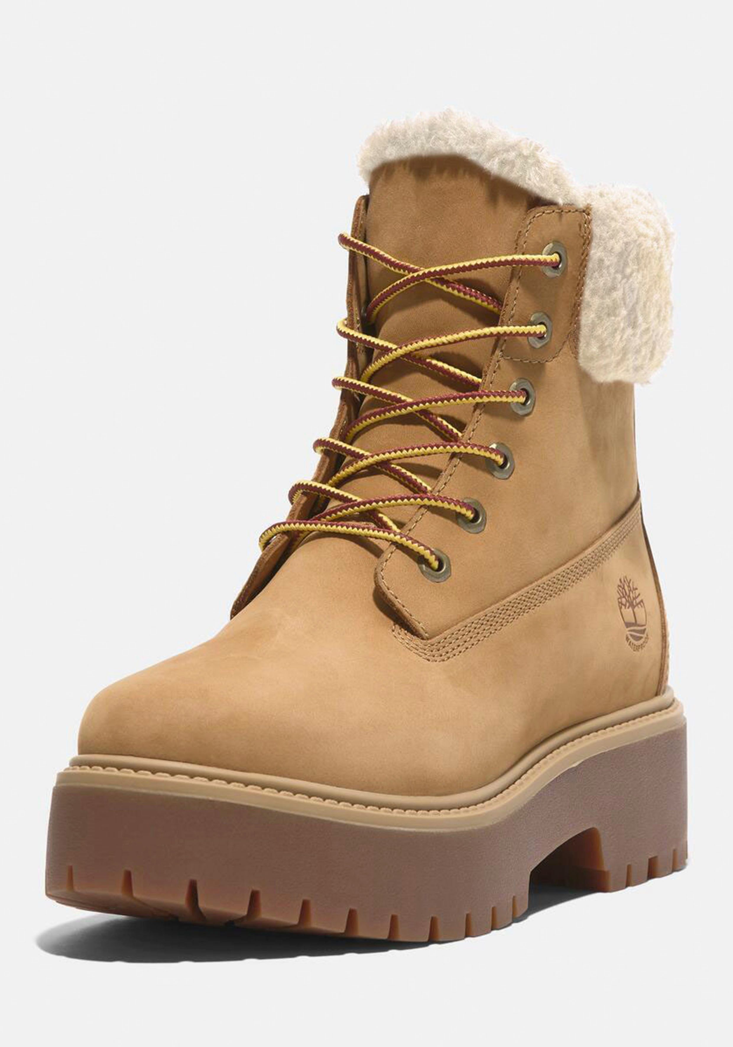 Timberland STONE STREETMID WARM LINED WATERPROOF BOOT Winterboots Snowboots, Winterstiefel, Winterschuhe, wasserdicht und gefüttert
