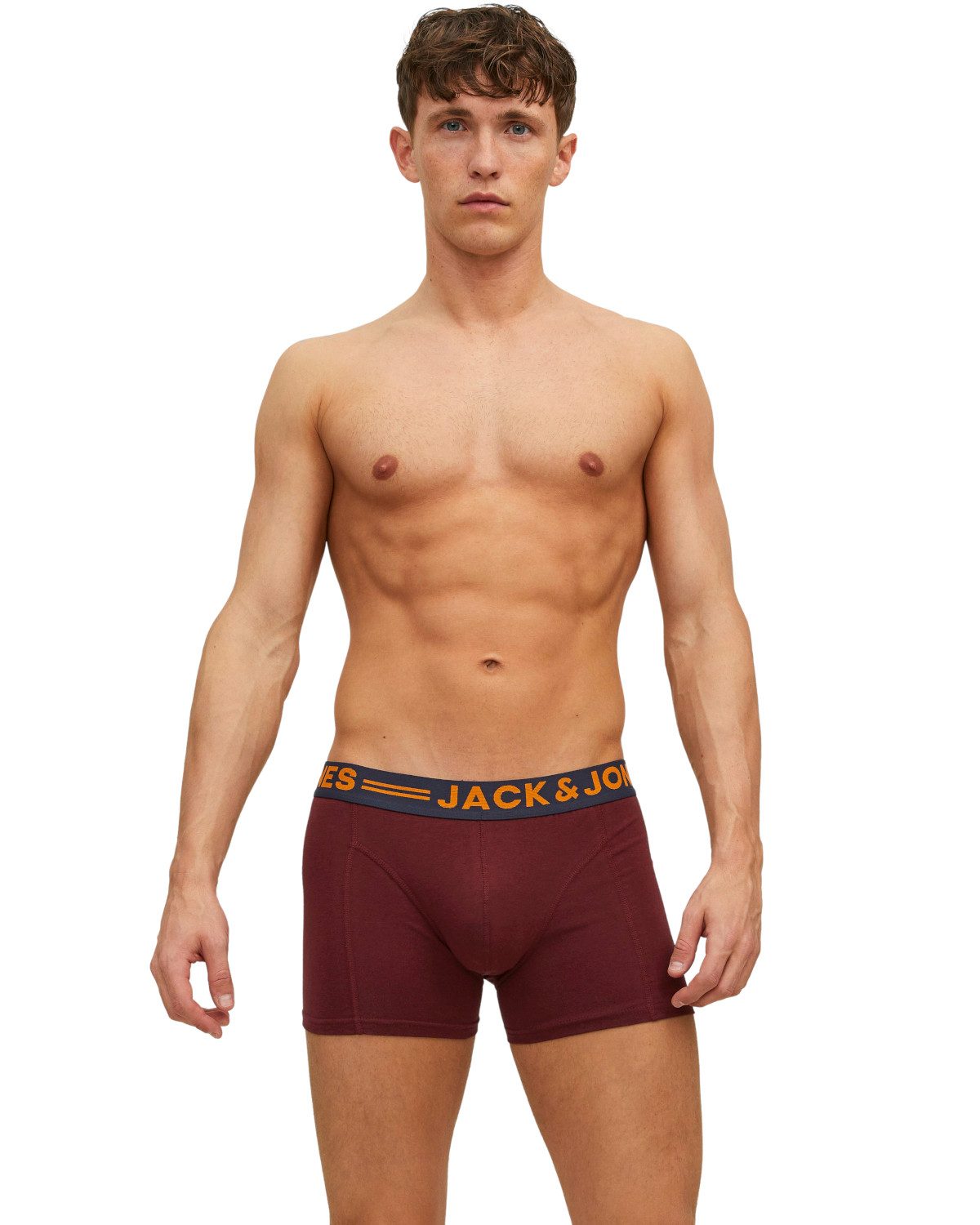 Jack & Jones Boxershorts (3er-Pack) mit Logo auf dem Taillenbund