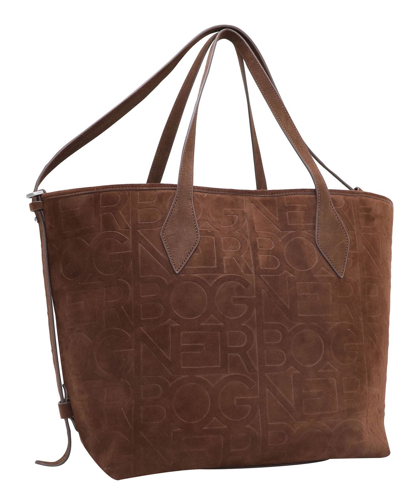 BOGNER Shopper Jane Shopper (Set, 2-tlg), aus echtem Leder