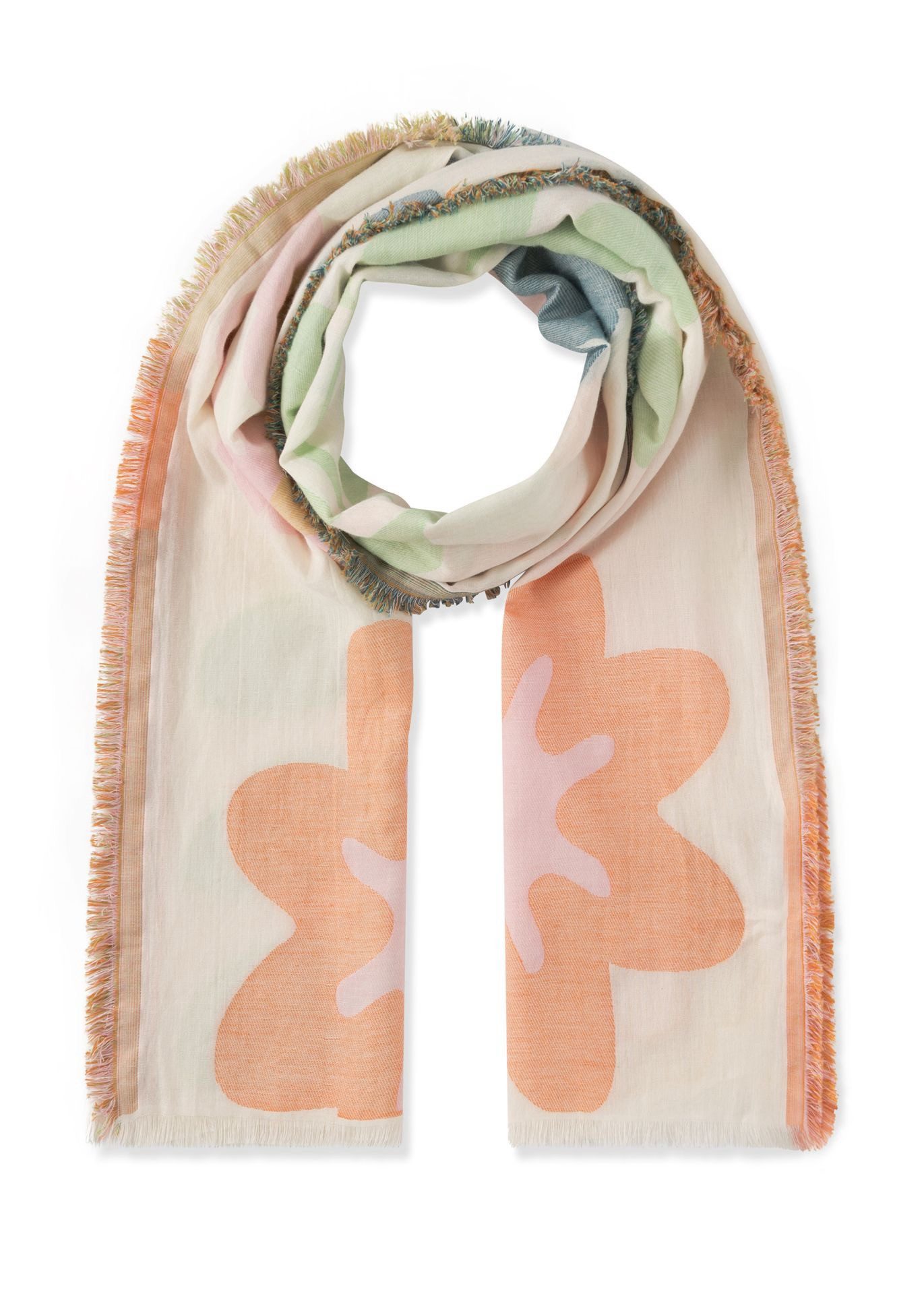 Codello Modeschal Codello Schal mit Blumenmuster, Blumenmuster