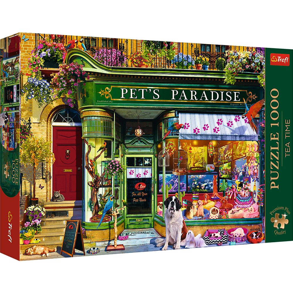 Trefl Puzzle Trefl,Tier Pardies, 1000 Teile Premium Plus Puzzle, 1000 Puzzleteile