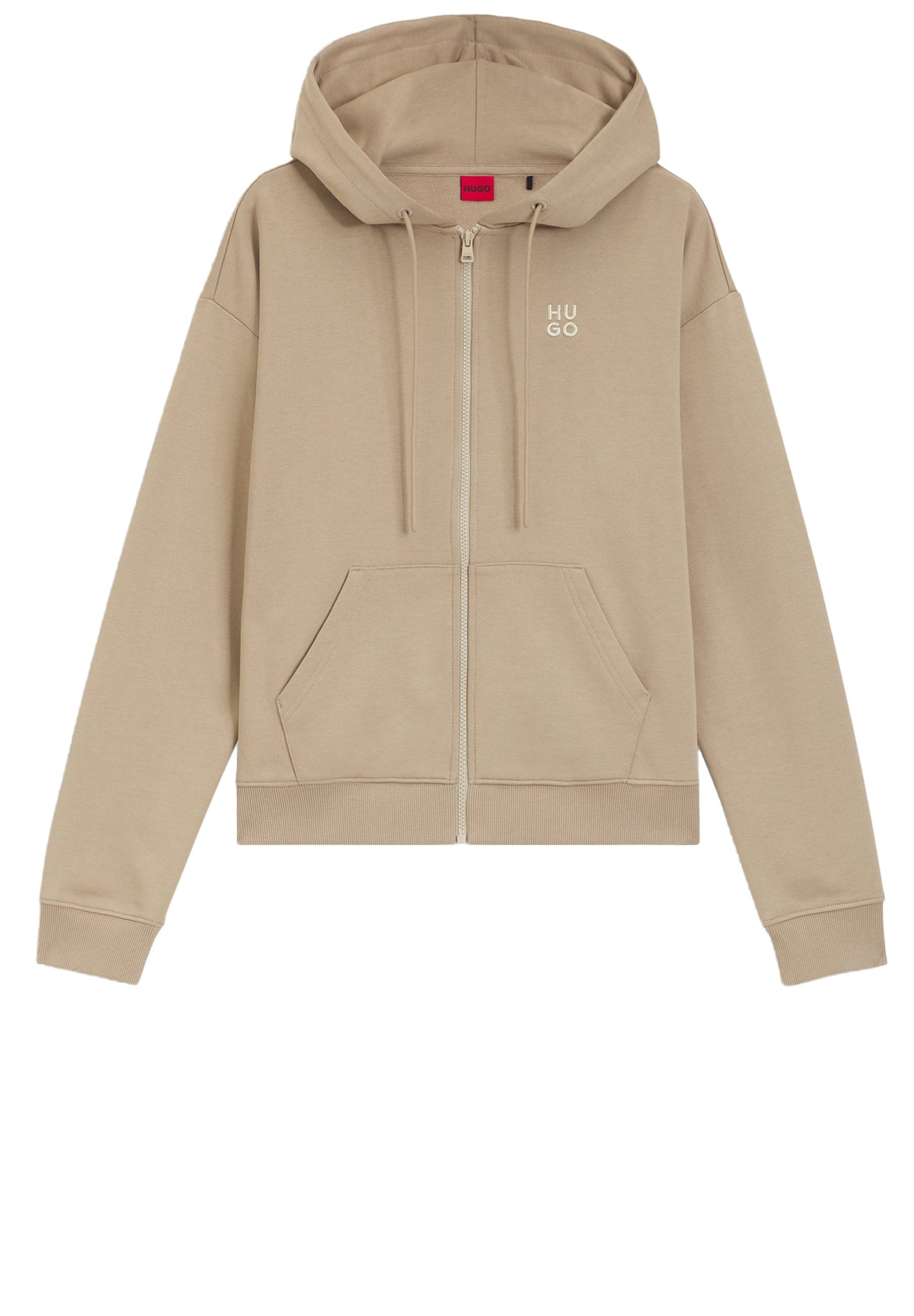 HUGO Hoodie Dalfine mit Reißverschluss (1-tlg)