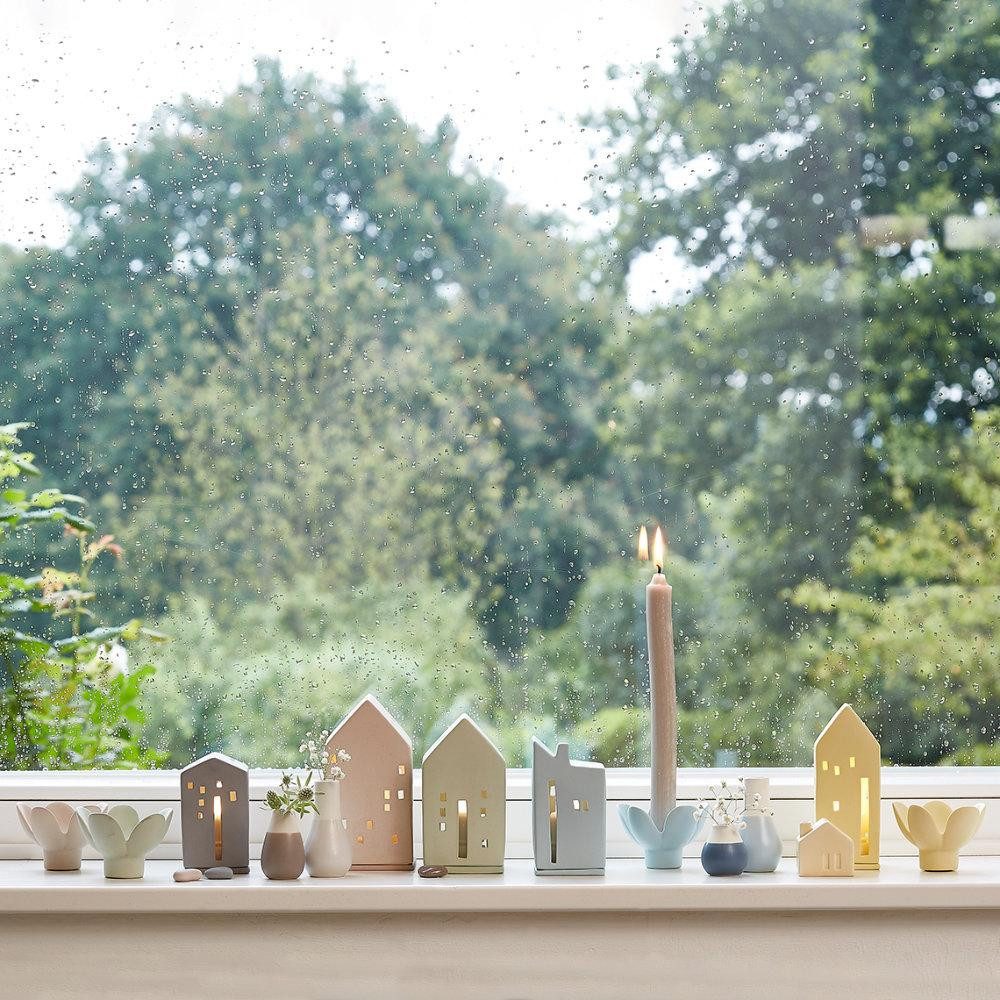 Räder Dekoobjekt Design Lichthaus Blau (11,7cm)