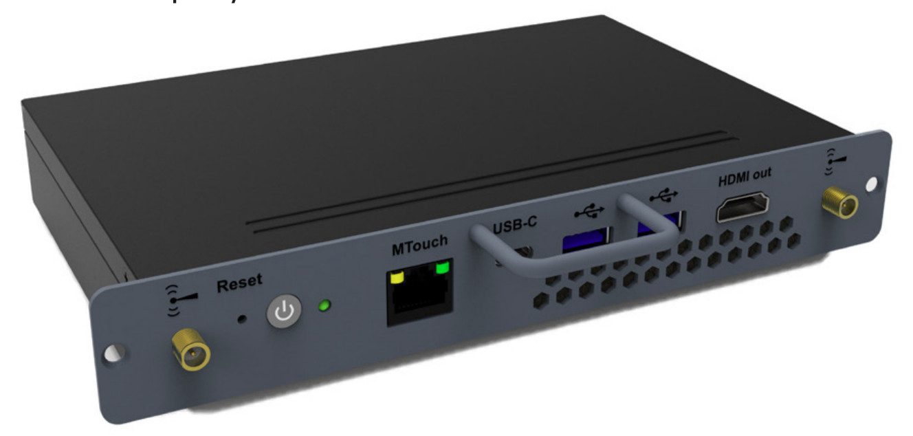 Yealink MCore-OPS - Modulares digitales Beschilderungsgerät Festnetztelefon